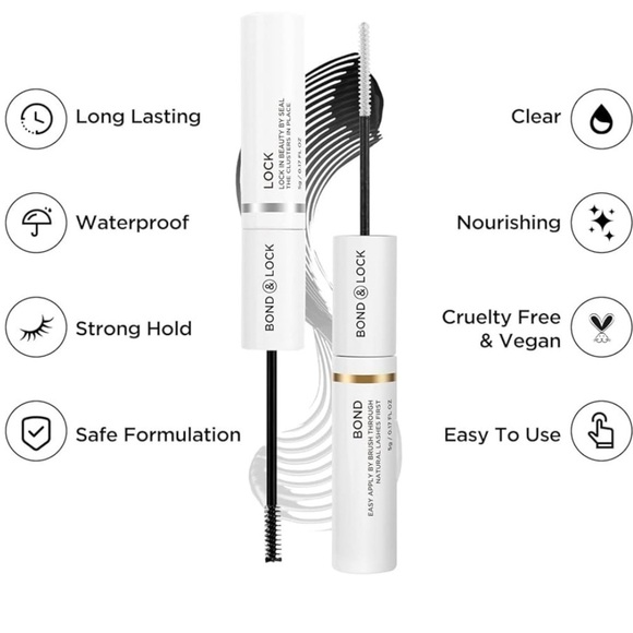 BEYELIAN Lash Bond Seal Latex Free Mascara Wand Super Strong Hold 72 Hours - Picture 3 of 3
